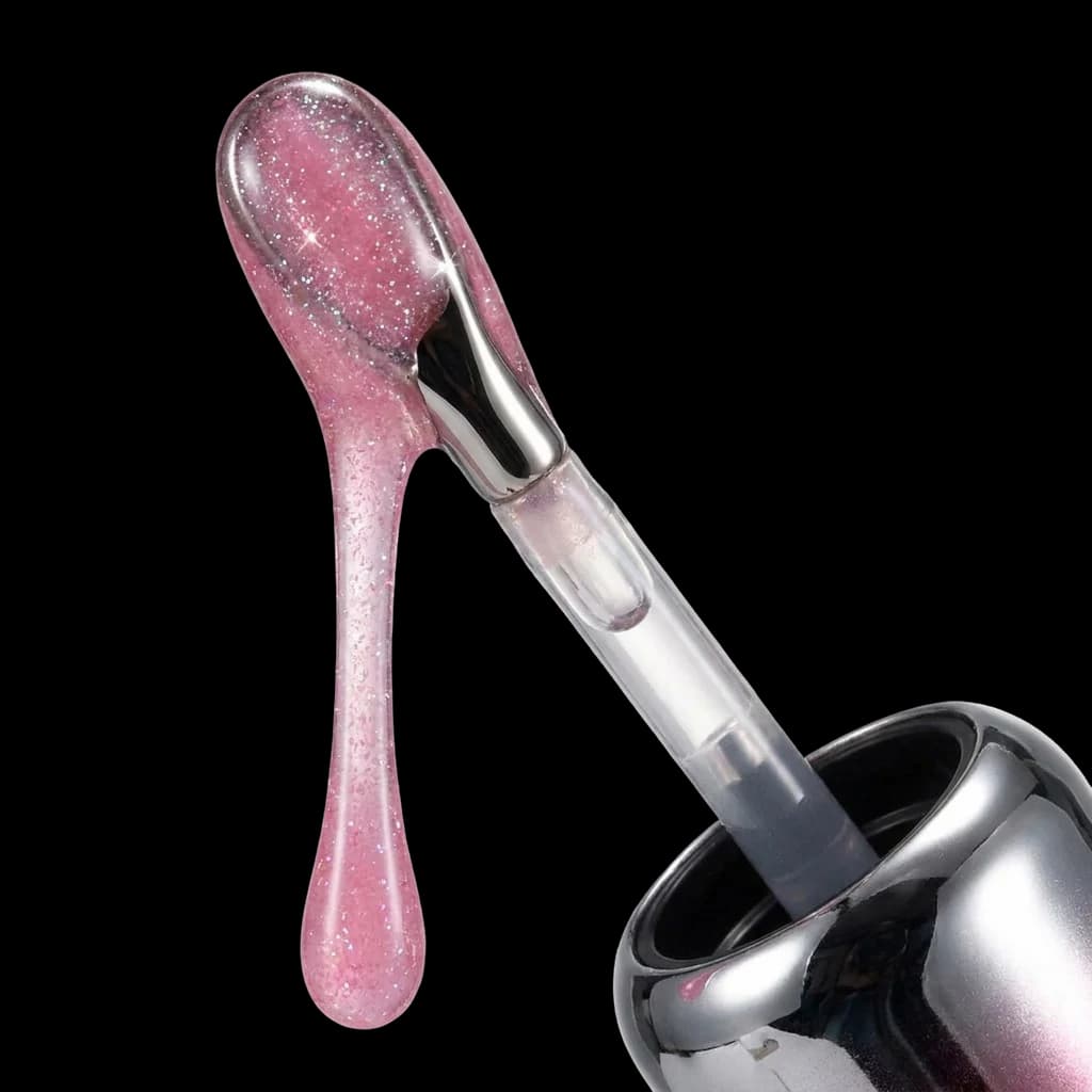 Ponteira de metal do LipFreeze Shine, o gloss gelado da coleção Metallic